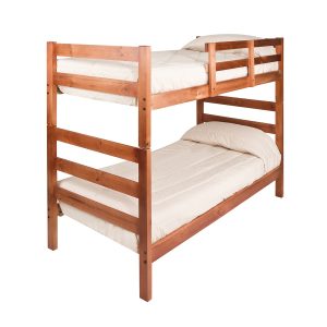 Camarote de Madera Petrohue 1 Plaza con Escalera-Baranda
