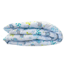 Cubrecama cuna reversible 130x100 diseño infantil amigos de la selva