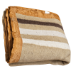 FRAZADA LISA SINGLE Frazada Termica, color Camel , 1 y 1.5 plaza