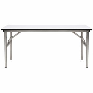 Mesa plegable perfil 30*30 y cubierta ,melamina blanca