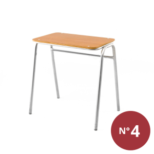 Pupitre normado N°4 unipersonal