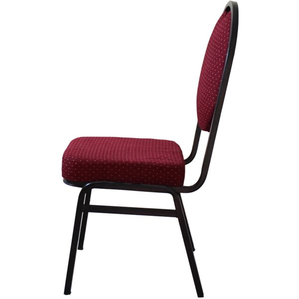 Silla Banquetera Oval con Cojín Acolchado
