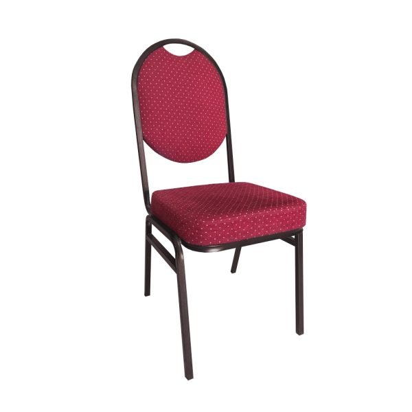Silla Banquetera Oval con Cojín Acolchado