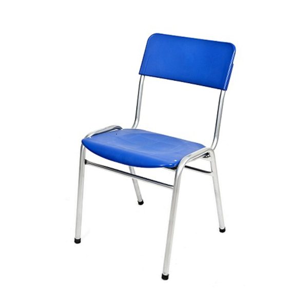 silla-visita-azul-con-gris-1.jpg Silla Escolar Polipropileno Normada Nº5