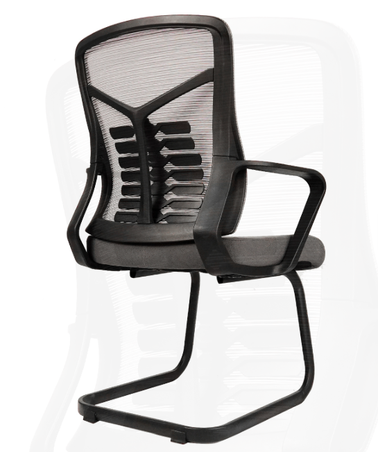 Silla de visita ergotrineo negra
